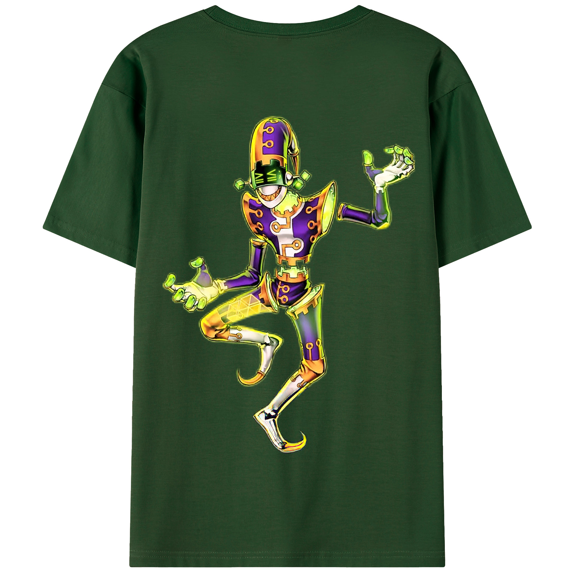 （画像用） 遊☆戯☆王 Yu-Gi-Oh! 綿100％半袖Tシャツ（背面プリント）